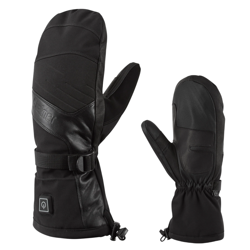 2026 Steiner Radiator heated ski mitts black