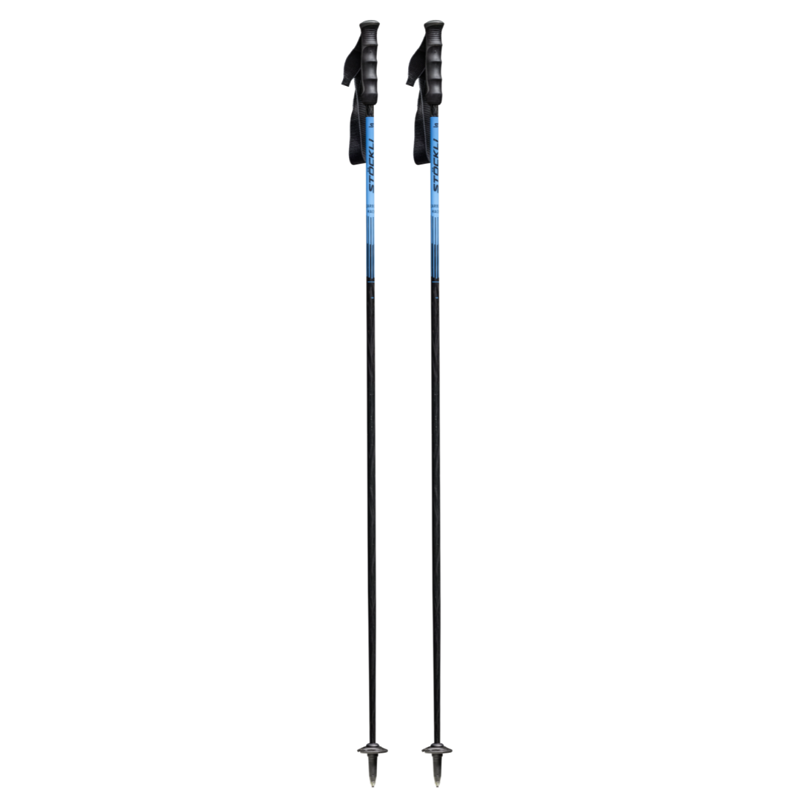 2026 Stockli Carbon Race ski poles blue