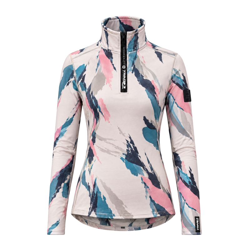 2027 Rehall Kimi Womens Midlayer Top Abstract Rose