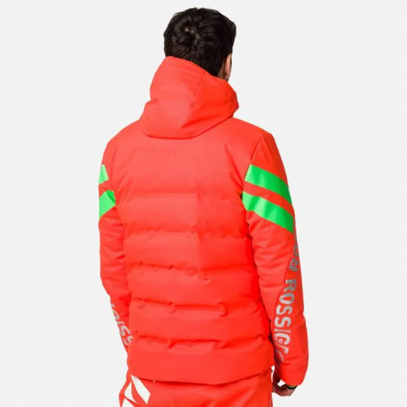 2021 Rossignol Hero Depart Mens Ski Jacket Neon Red-2