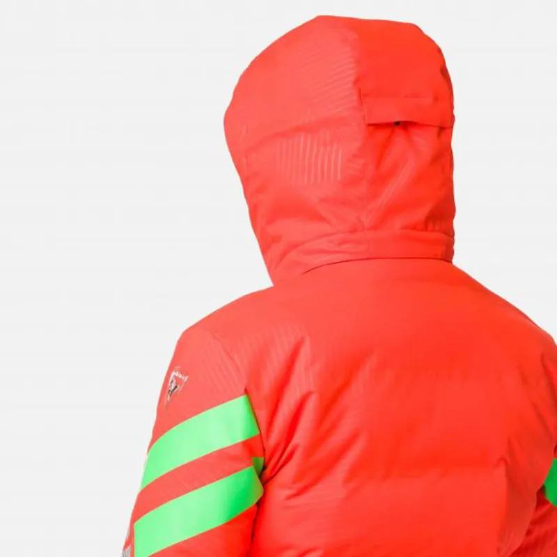 2021 Rossignol Hero Depart Mens Ski Jacket Neon Red-3
