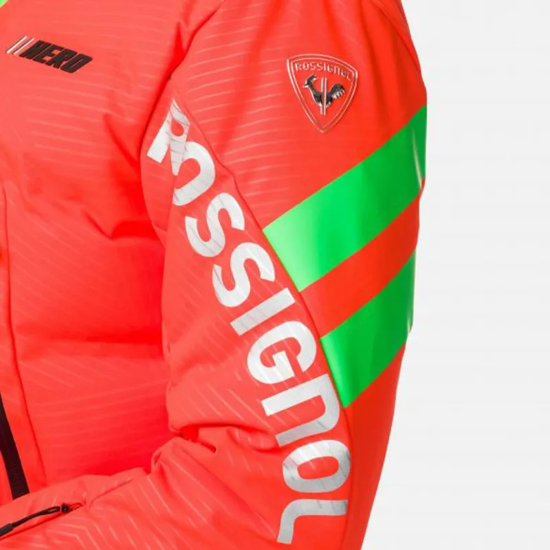 2021 Rossignol Hero Depart Mens Ski Jacket Neon Red-4