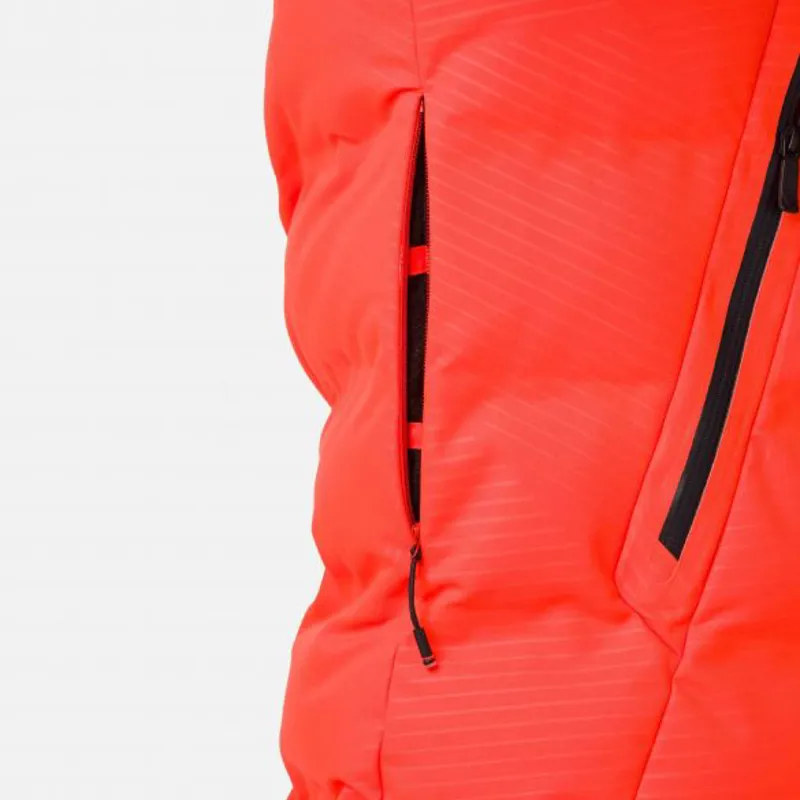2021 Rossignol Hero Depart Mens Ski Jacket Neon Red-7