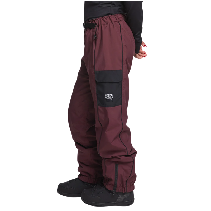 2027 Rojo She Ripz Womens Ski Pants Fig-2