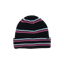 2027 Rojo Super Stripe Womens Beanie Hat True Black