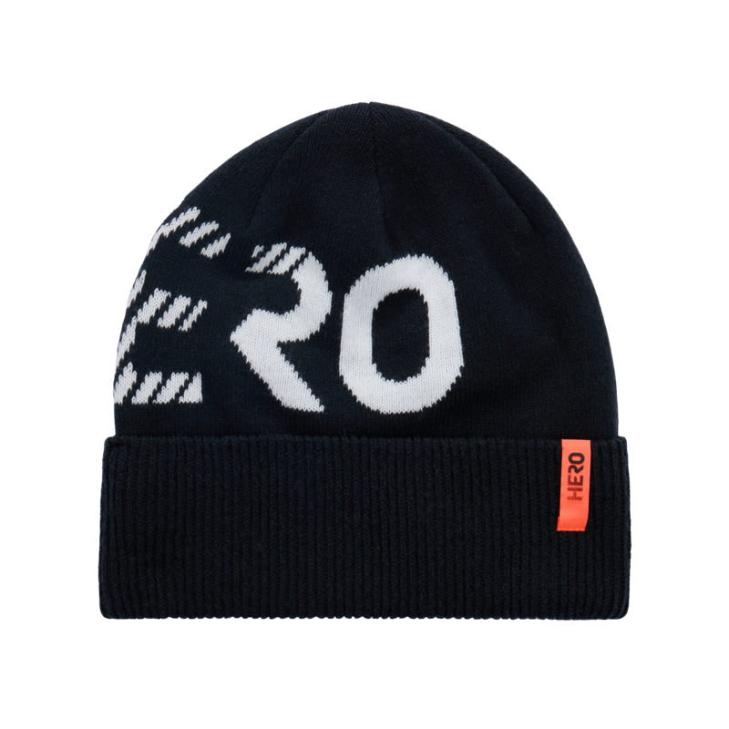 2027 Rossignol Hero Cuffed Beanie Hat Black