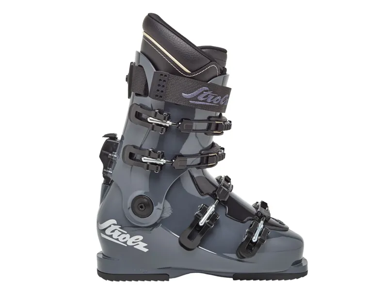 Hannes Strolz Evolution Ski Boots Replacement Heels and Toes Black-1