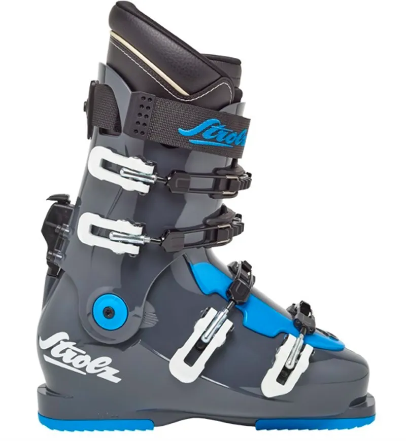 Hannes Strolz Evolution Ski Boots Replacement Heels and Toes Blue-1