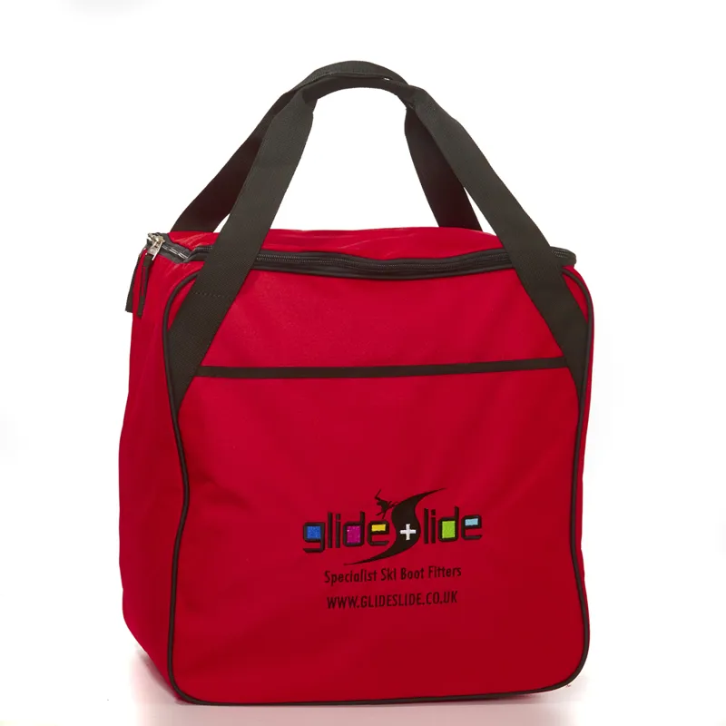 Glide and Slide Vancouver Back Pack Ski Boots Bag Red/Black