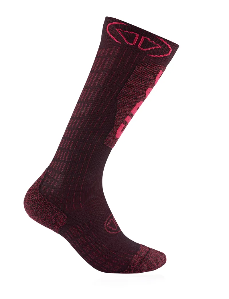 2026 Sidas Ski Expert eco-friendly ski socks berry