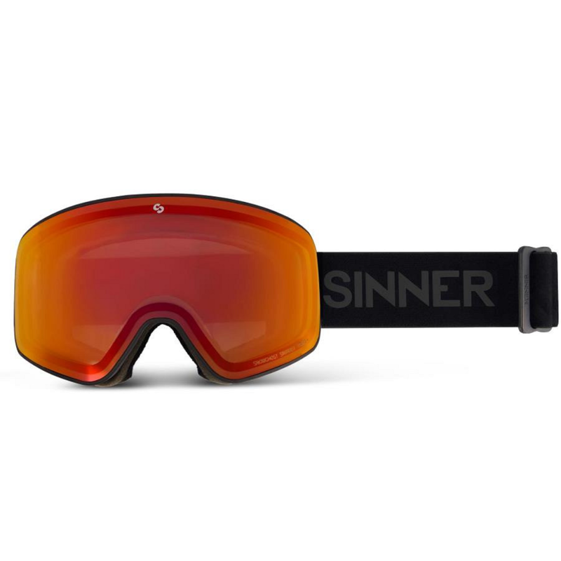 2026 Sinner Snowghost ski goggles Photo Sintrast black-1