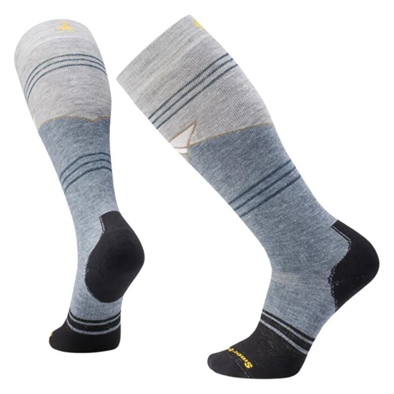 2025 Smartwool FC snowboard socks pewter