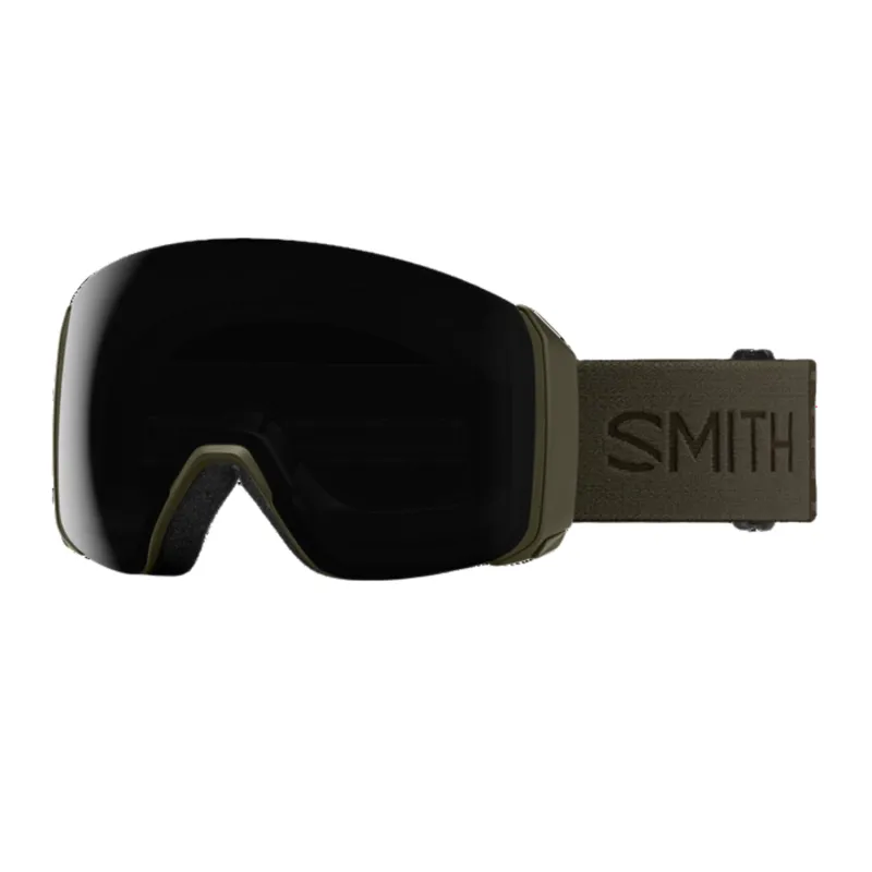 2025 Smith 4D Mag XL ski goggles forest chromapop sun black