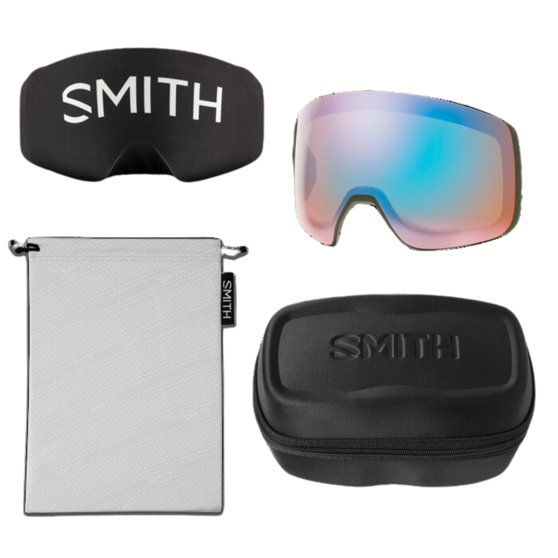 2025 Smith 4D Mag XL ski goggles forest chromapop sun black-2
