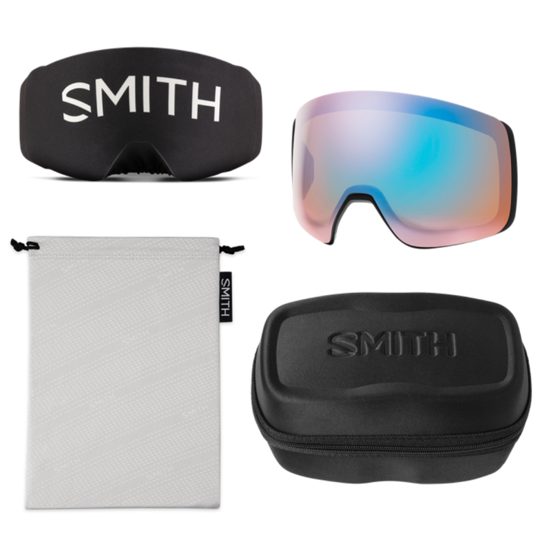2026 Smith 4D Mag XL ski goggles blackout-1