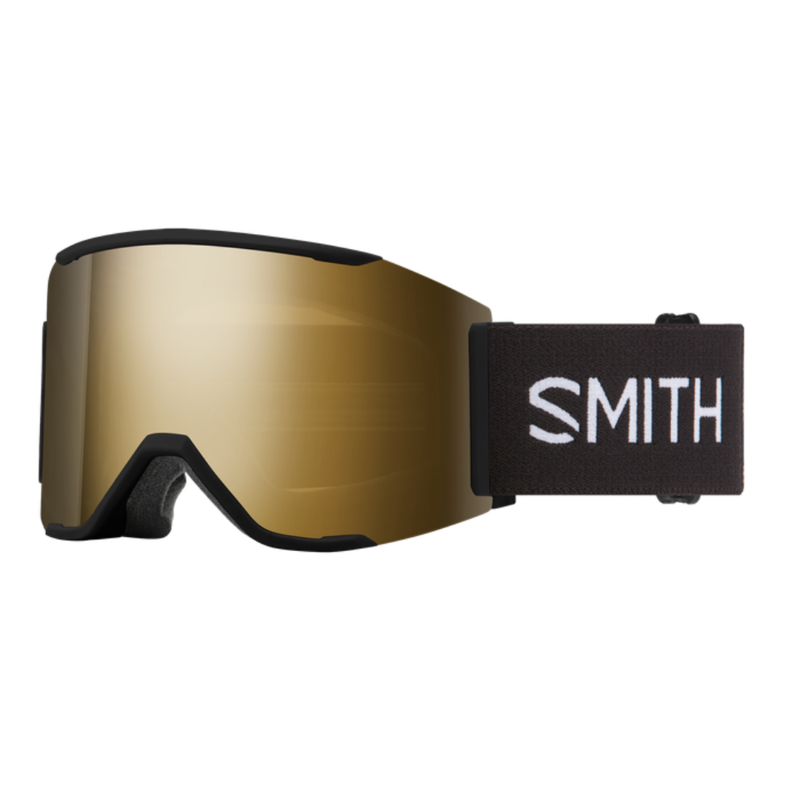 2026 Smith Squad Mag ski goggles black gold