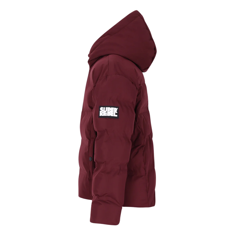2027 Super Rebel Bella Jr Ski Jacket Bordeaux-1