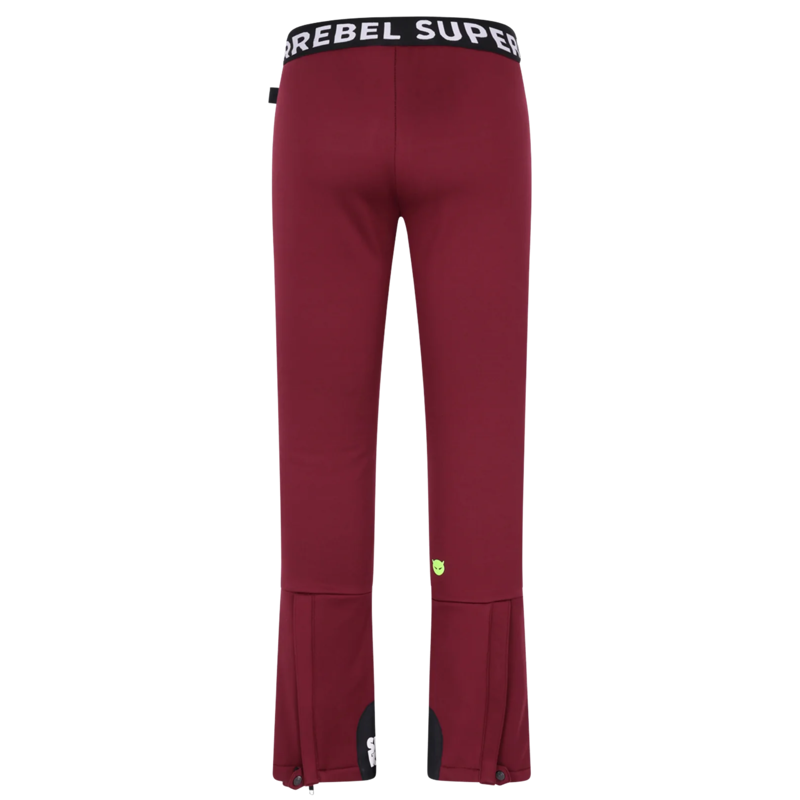 2027 Super Rebel Speak Jr Ski Pants Bordeaux-1