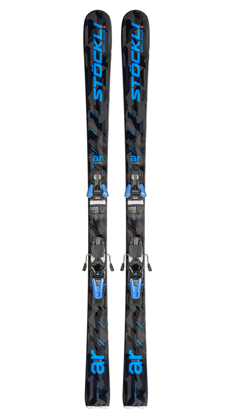2027 Stockli Montero AR skis + Strive 13D bindings