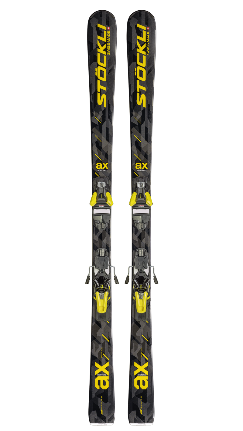 2027 Stockli Montero AX skis + Strive 13D bindings
