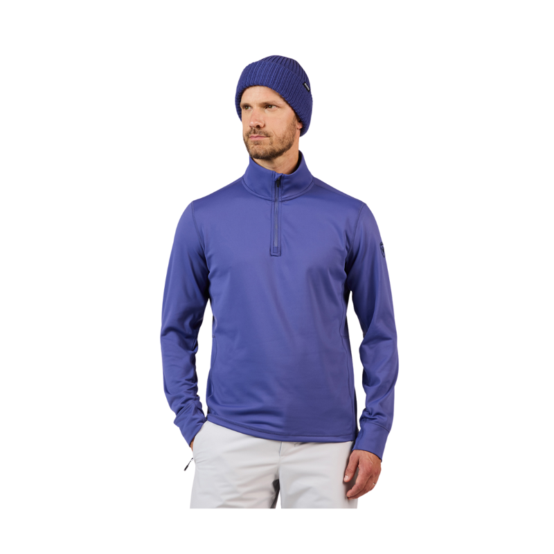 2026 Rossignol Stretch men's half zip midlayer future blue
