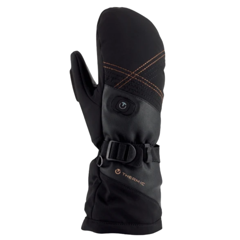 2027 Thermic Ultra Boost Heated Womens Ski Mitts Black