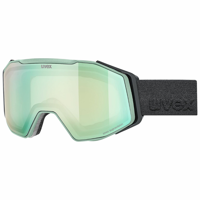 2026 Uvex Gravity ski goggles oxid opal green