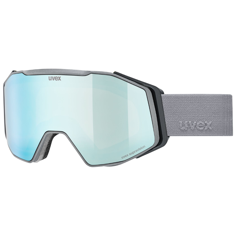 2026 Uvex Gravity ski goggles rhino grey ice