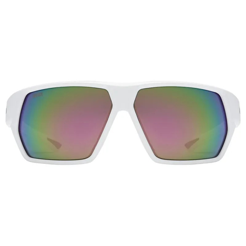 2026 Uvex 238 sunglasses white/pink lens-1