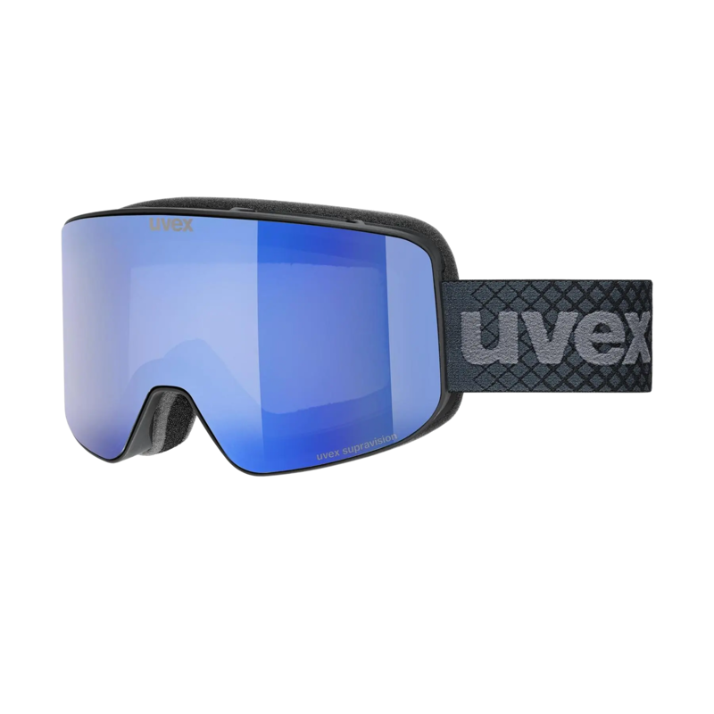 2027 Uvex Pyrit Jr Ski Goggles Black/Blue