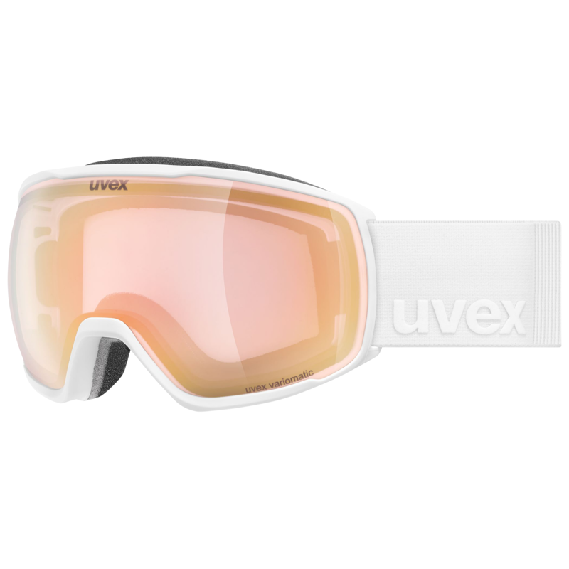 2027 Uvex Victorious Vario Ski Goggles White/Rose