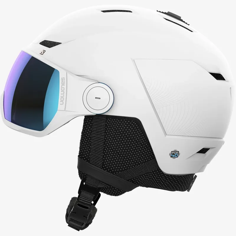 2024 Salomon Icon LT visor Womens ski helmet White-3