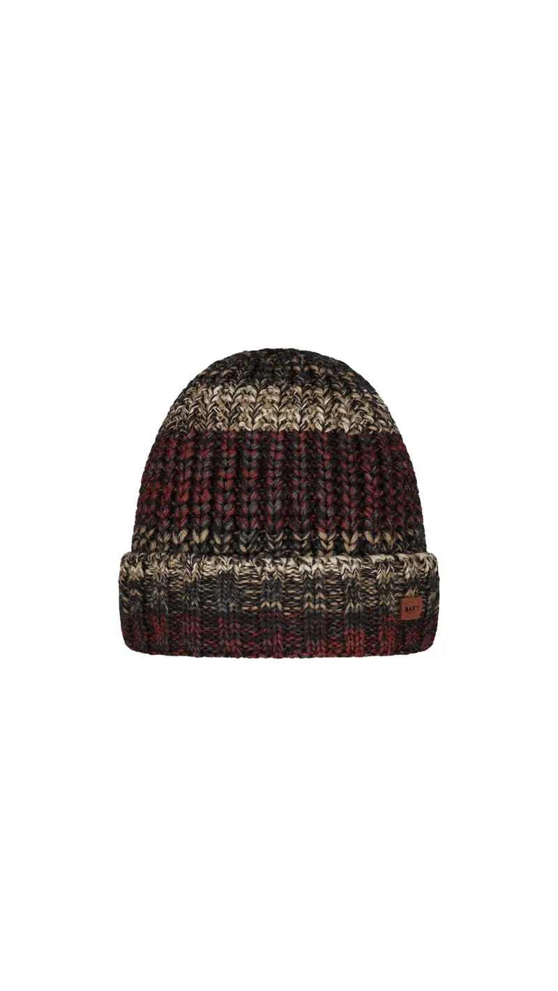 2026 Barts Akotan beanie hat burgundy