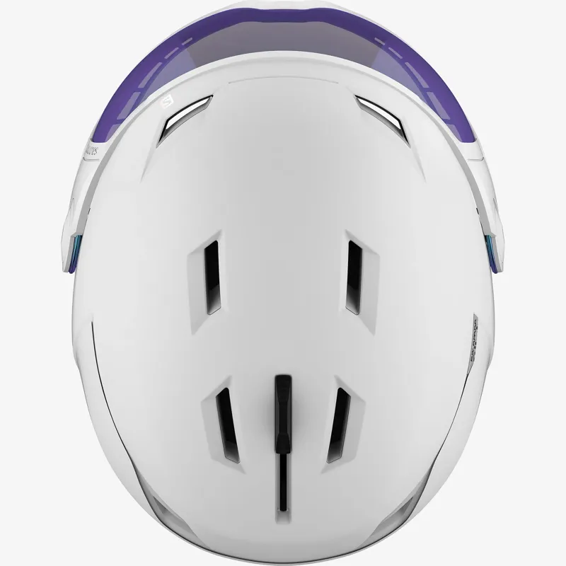 2024 Salomon Icon LT visor Womens ski helmet White-1