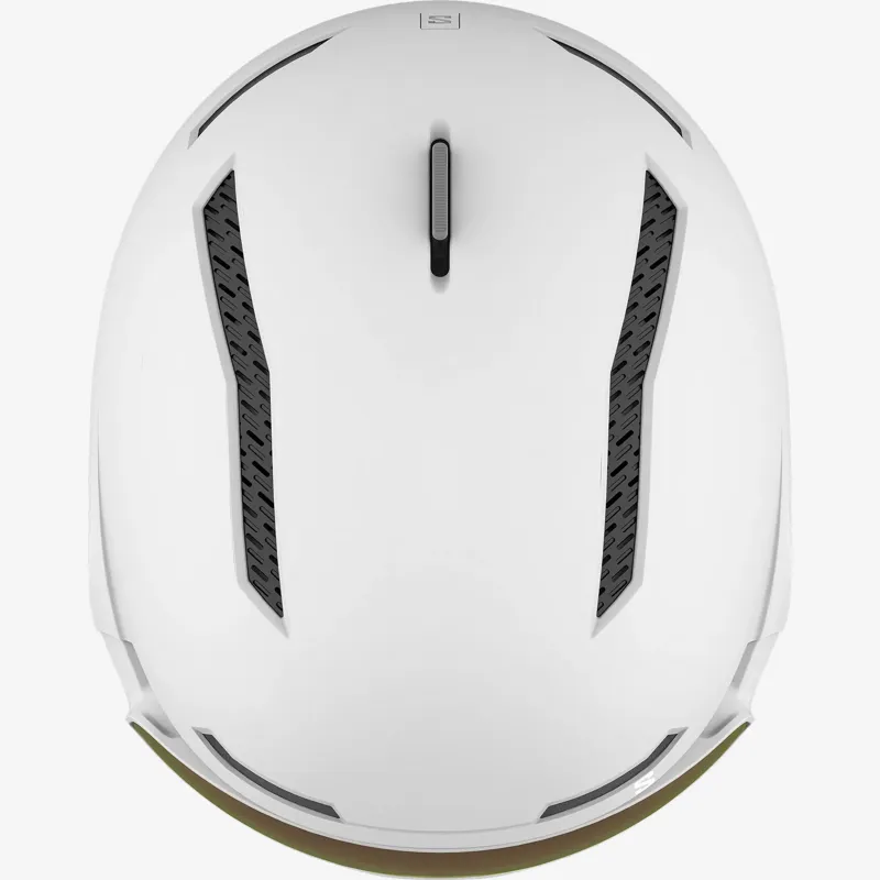 2024 Salomon Driver Prime Sigma Plus ski visor helmet white-3