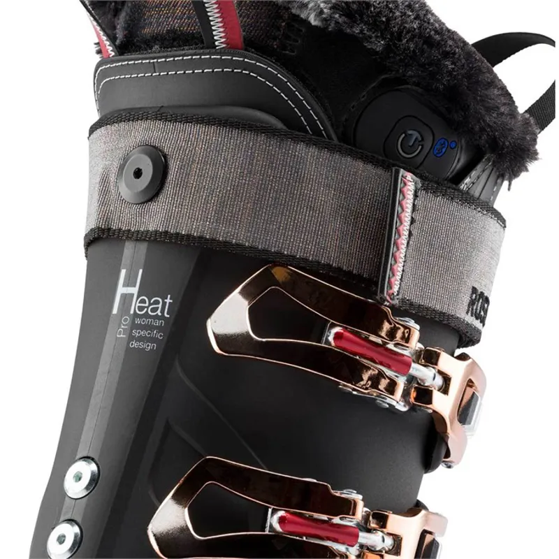 Rossignol Pure Pro Heat Ladies Heated Ski Boots 2019 Black Night