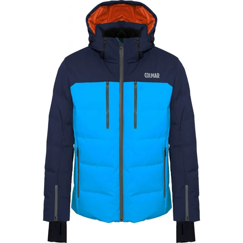 Colmar Chamonix Mens Down Ski Jacket 2019 Mirage / Blue Black