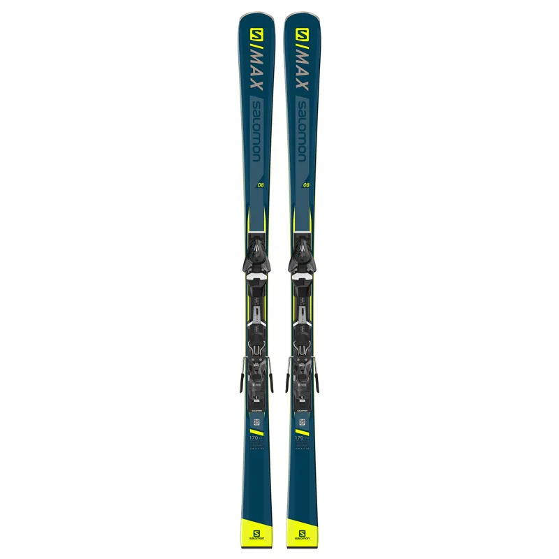 Salomon S/Max 8 Mens 2019 Piste Skis with Mercury 11 Bindings