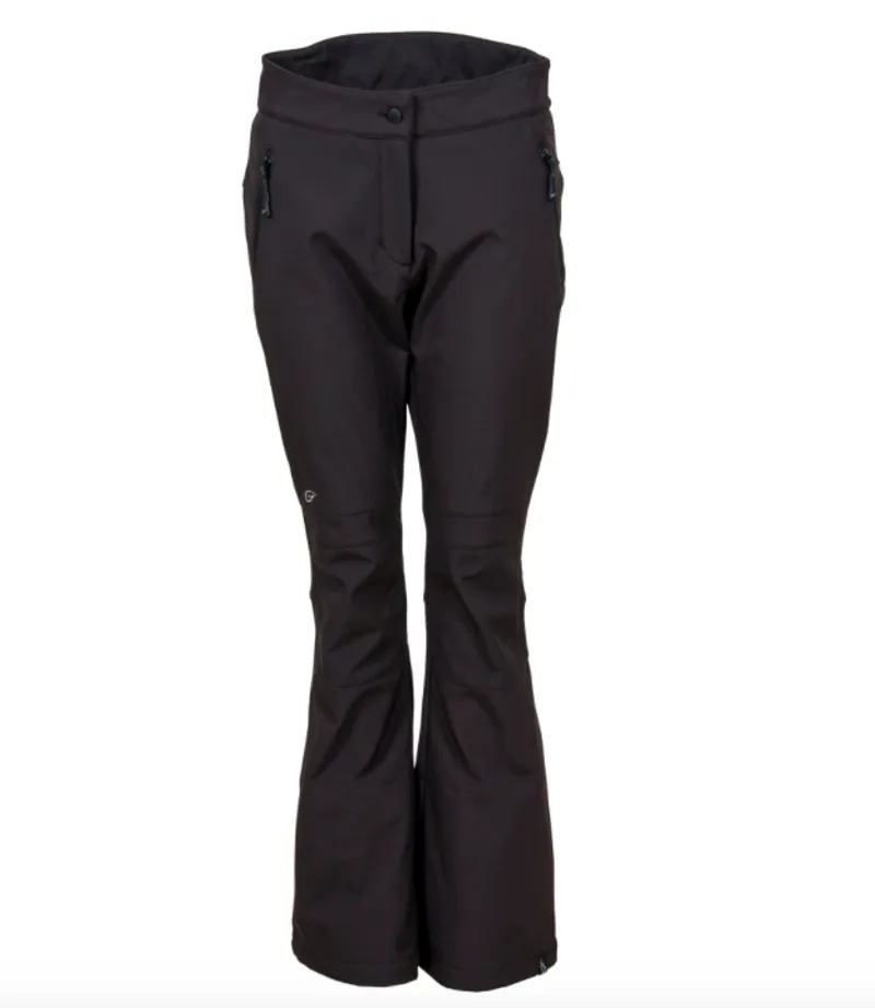Five Seasons Nikolina Ladies stretch softshell ski pants Black