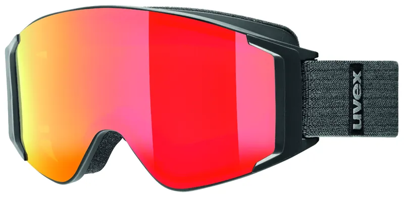 Uvex G.GL 3000 Take Off Ski Goggles 2020 OTG Black/Mirror Red
