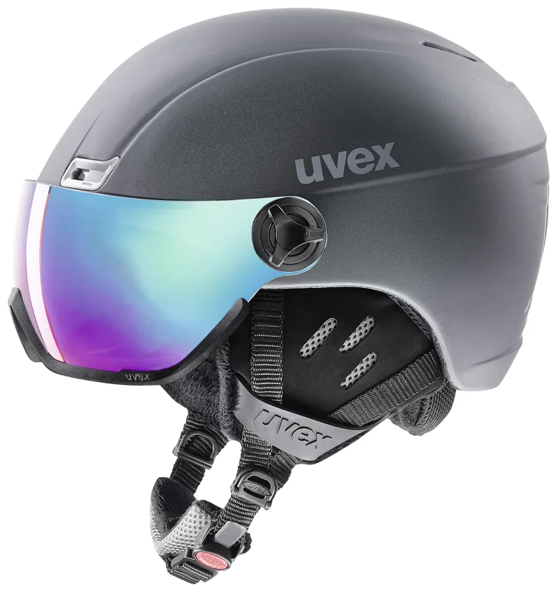 Uvex Hlmt 400 Visor Ski Helmet 2019 Titanium