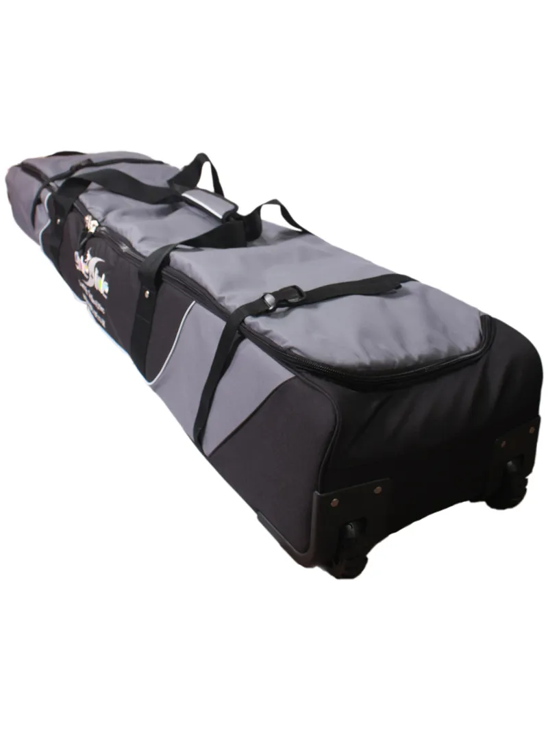 double ski bag with wheels