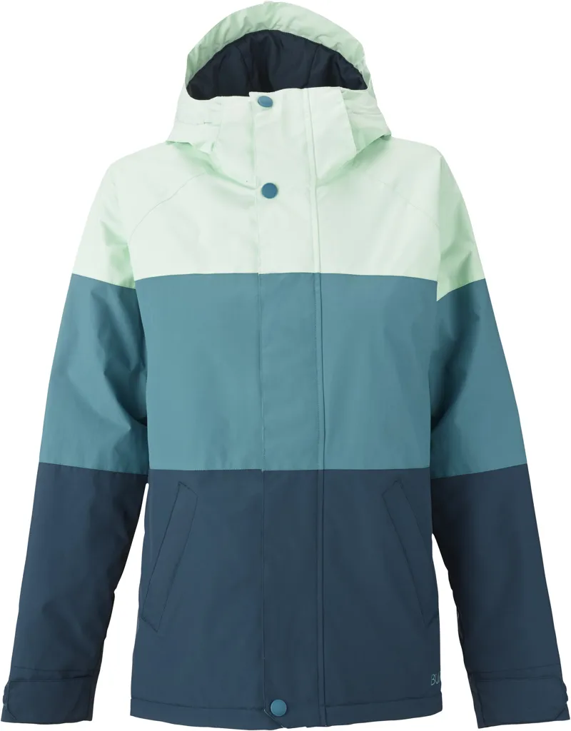 Burton Radiant Ladies Ski Snowboard Jacket Millimint Colorblock