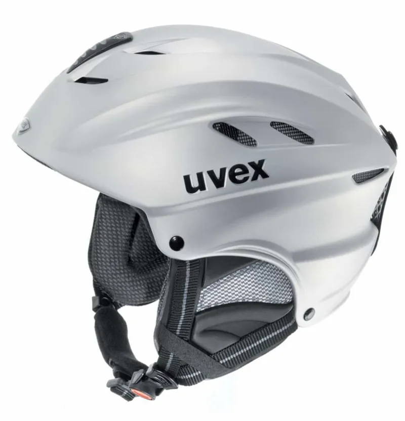 Uvex X Ride Boys IAS Ski Helmet Silver